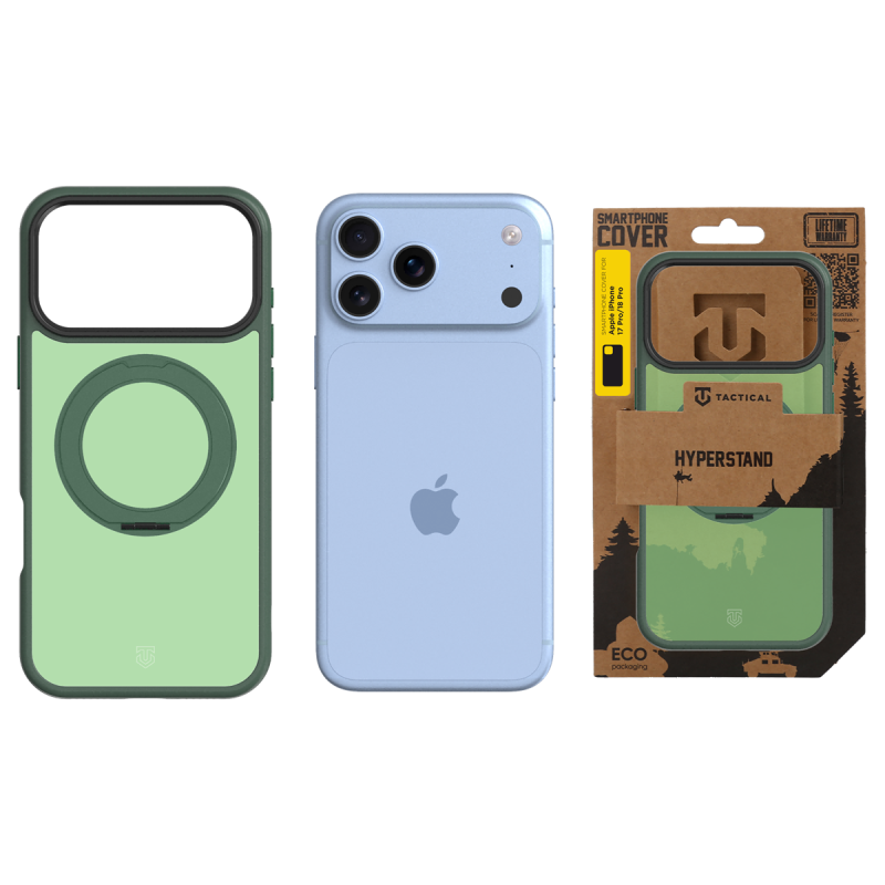 Tactical MagForce Hyperstand Kryt pro Apple iPhone 17 Pro/18 Pro Forest Green