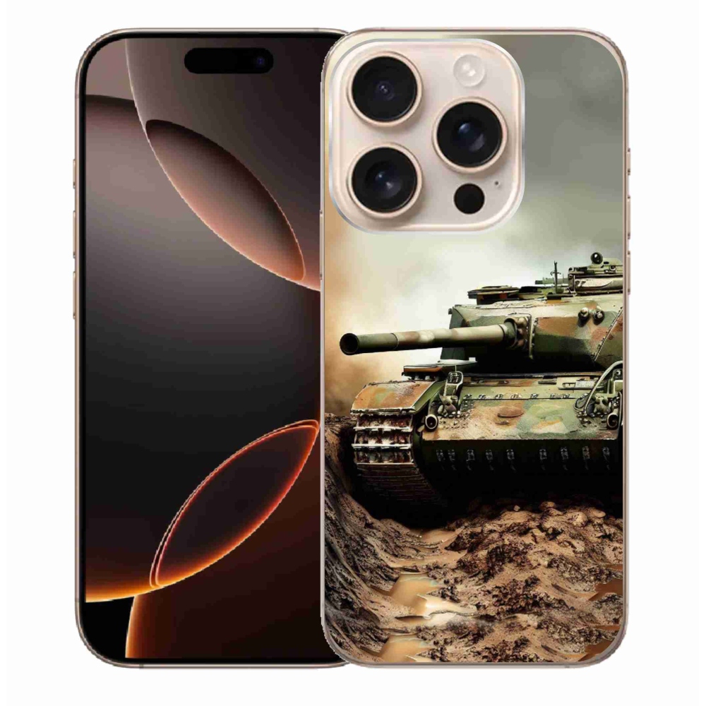 Gelový kryt mmCase na iPhone 16 Pro Max - tank