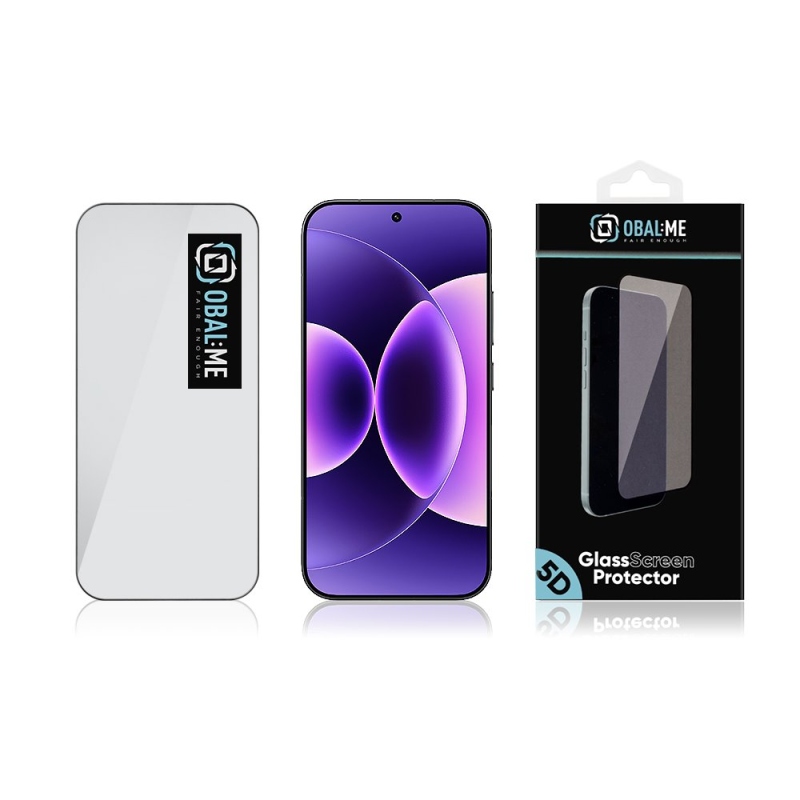 OBAL:ME 5D Tvrzené Sklo pro Xiaomi 17 Black