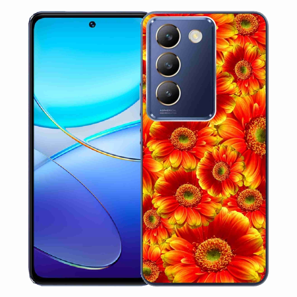 Gelový kryt mmCase na Vivo V40 SE 4G/5G - gerbera 1