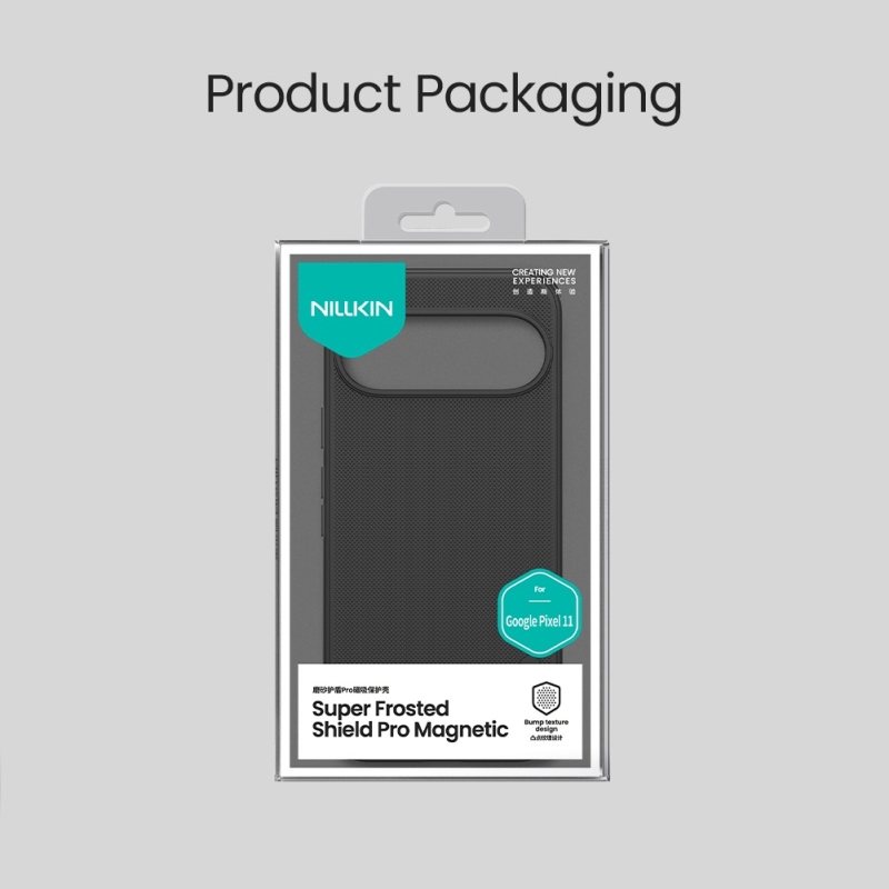 Nillkin Super Frosted PRO Magnetic Zadní Kryt pro Google Pixel 11 Black