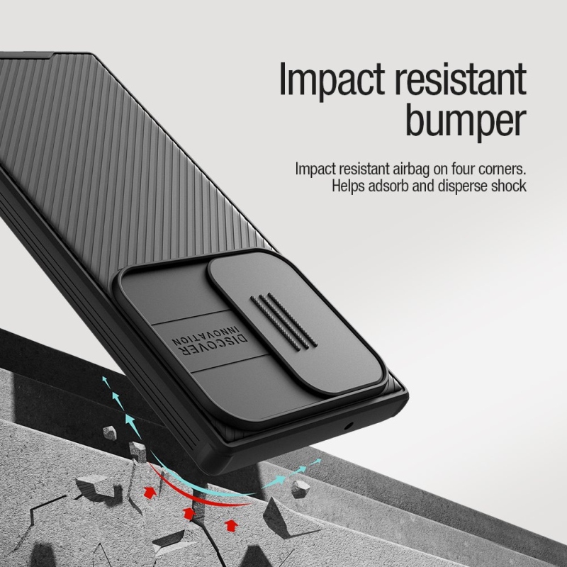 Nillkin CamShield PRO Magnetic Zadní Kryt pro Samsung Galaxy S23 Ultra Black
