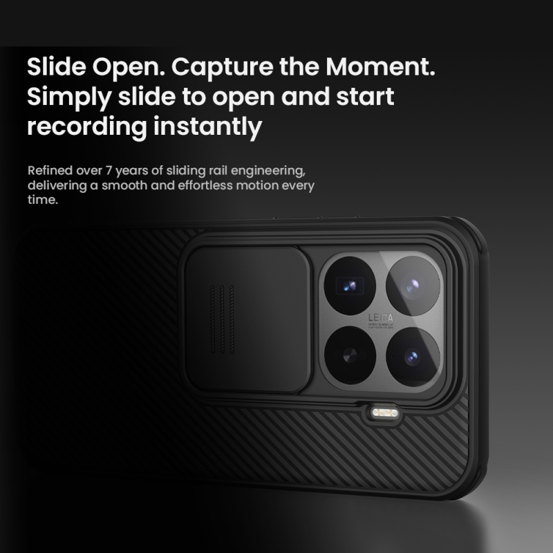 Nillkin CamShield PRO Zadní Kryt pro Xiaomi 17T Black