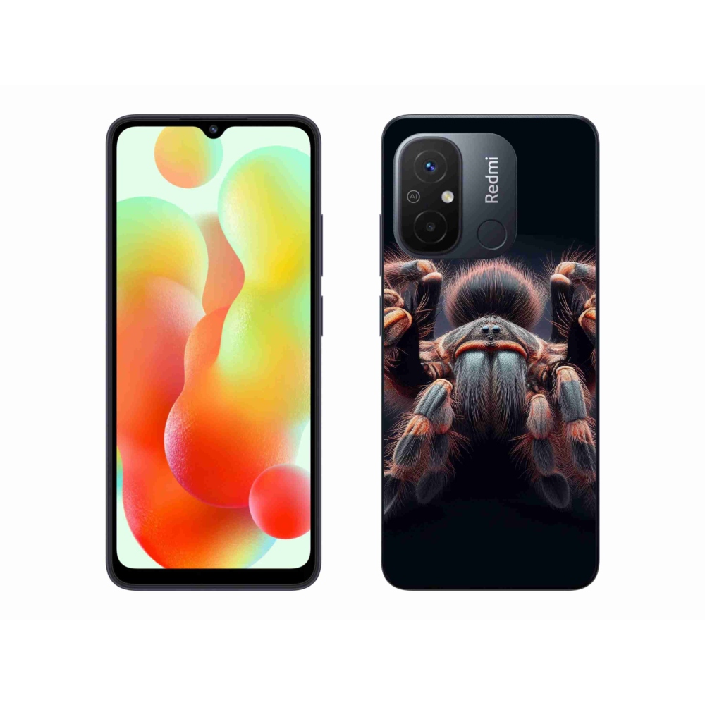 Gelový kryt mmCase na Xiaomi Redmi 12C - tarantule