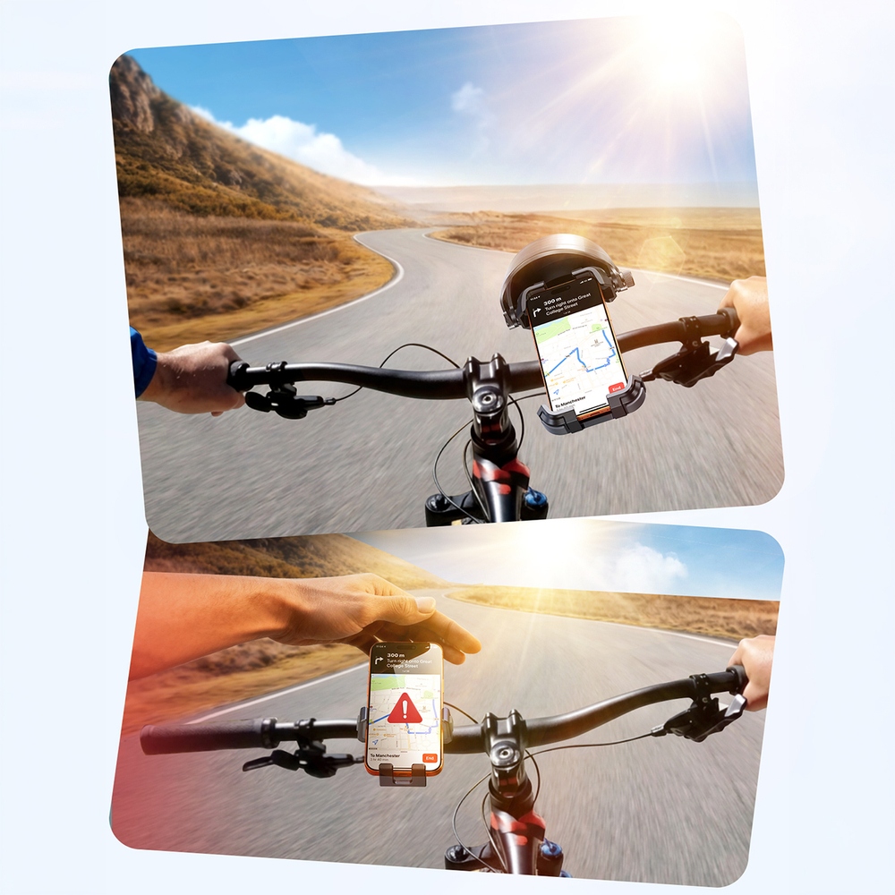 Joyroom JR-ZS528 Držák na kolo se sluneční clonou – černý