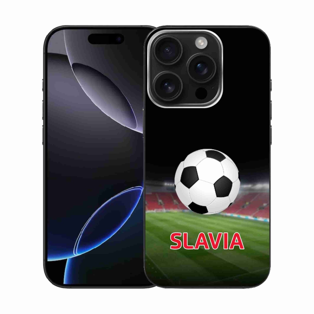 Gelový kryt mmCase na iPhone 16 Pro - slavia 1