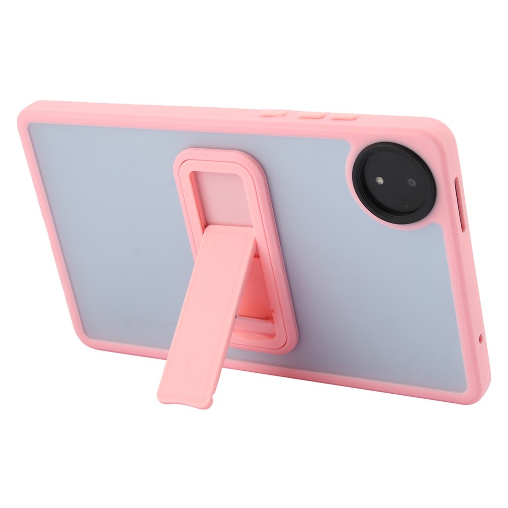 Skiny gelový obal s pevnými zády a výklopným stojánkem na Xiaomi Redmi Pad SE 8.7 - růžový