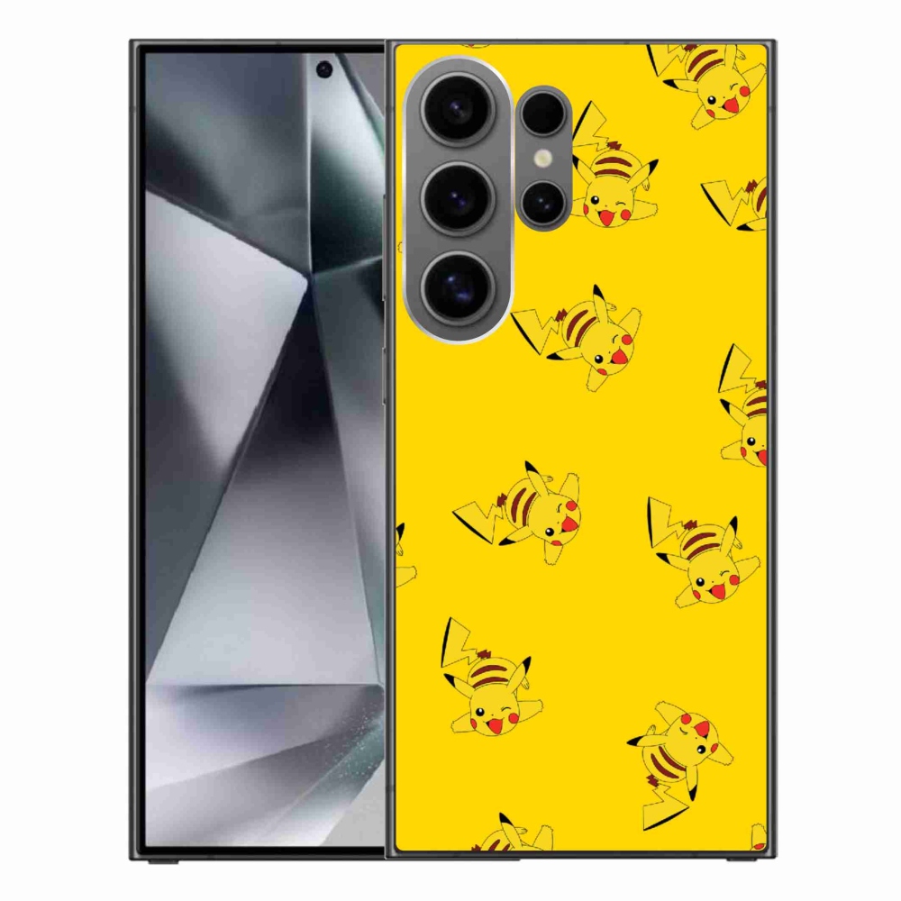 Gelový kryt mmCase na Samsung Galaxy S24 Ultra - pikachu