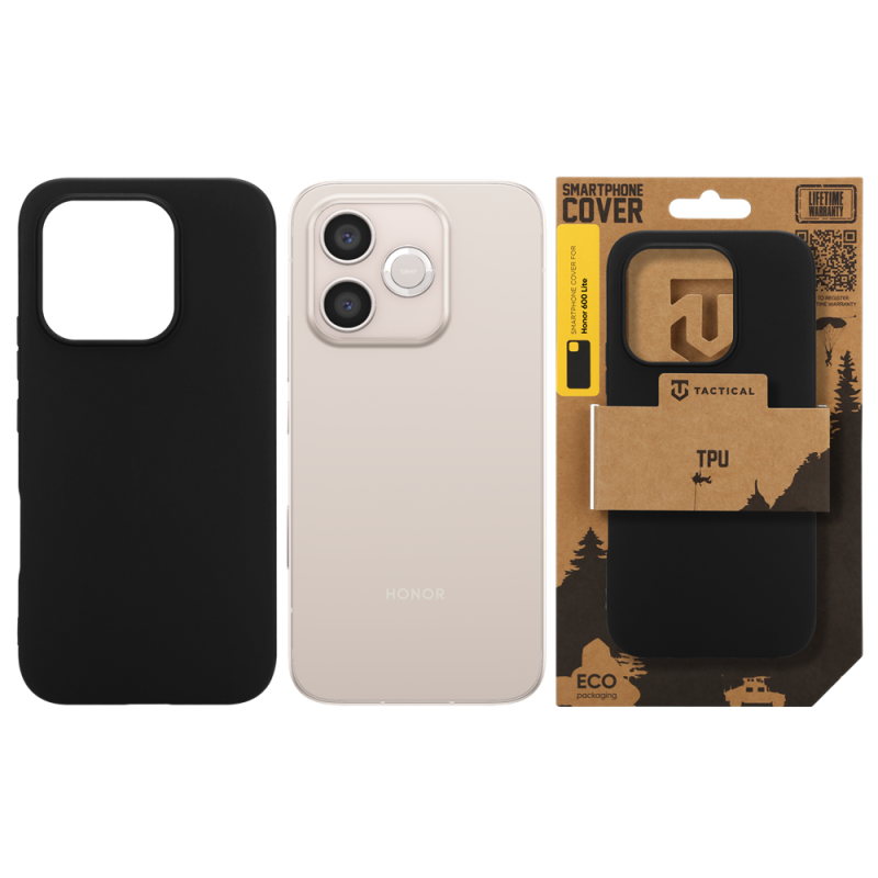 Tactical TPU Kryt pro Honor 600 Lite Black