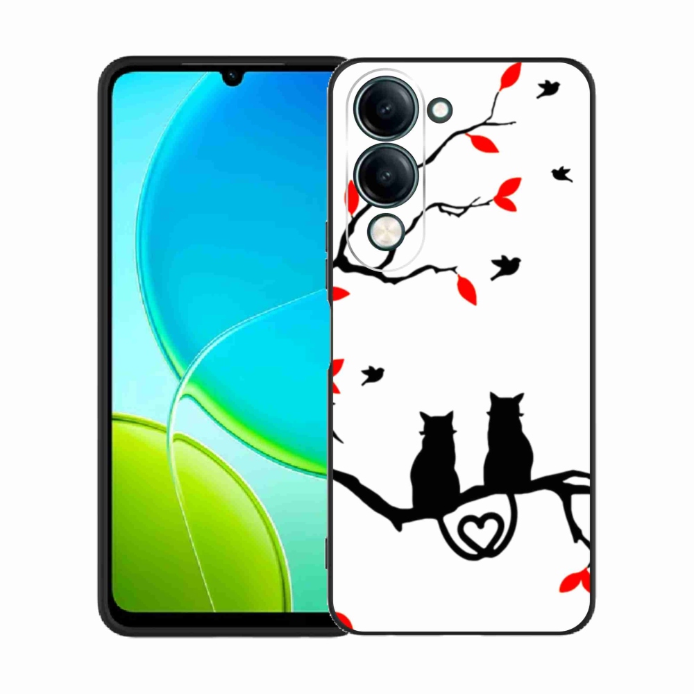 Gelový kryt mmCase na Vivo Y29s 5G - kočičí láska