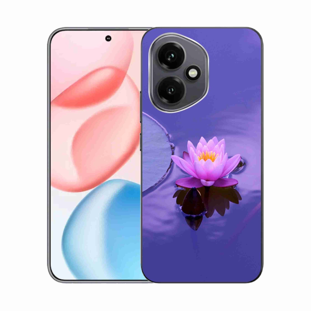 Gelový kryt mmCase na Honor 400 - květ na hladině