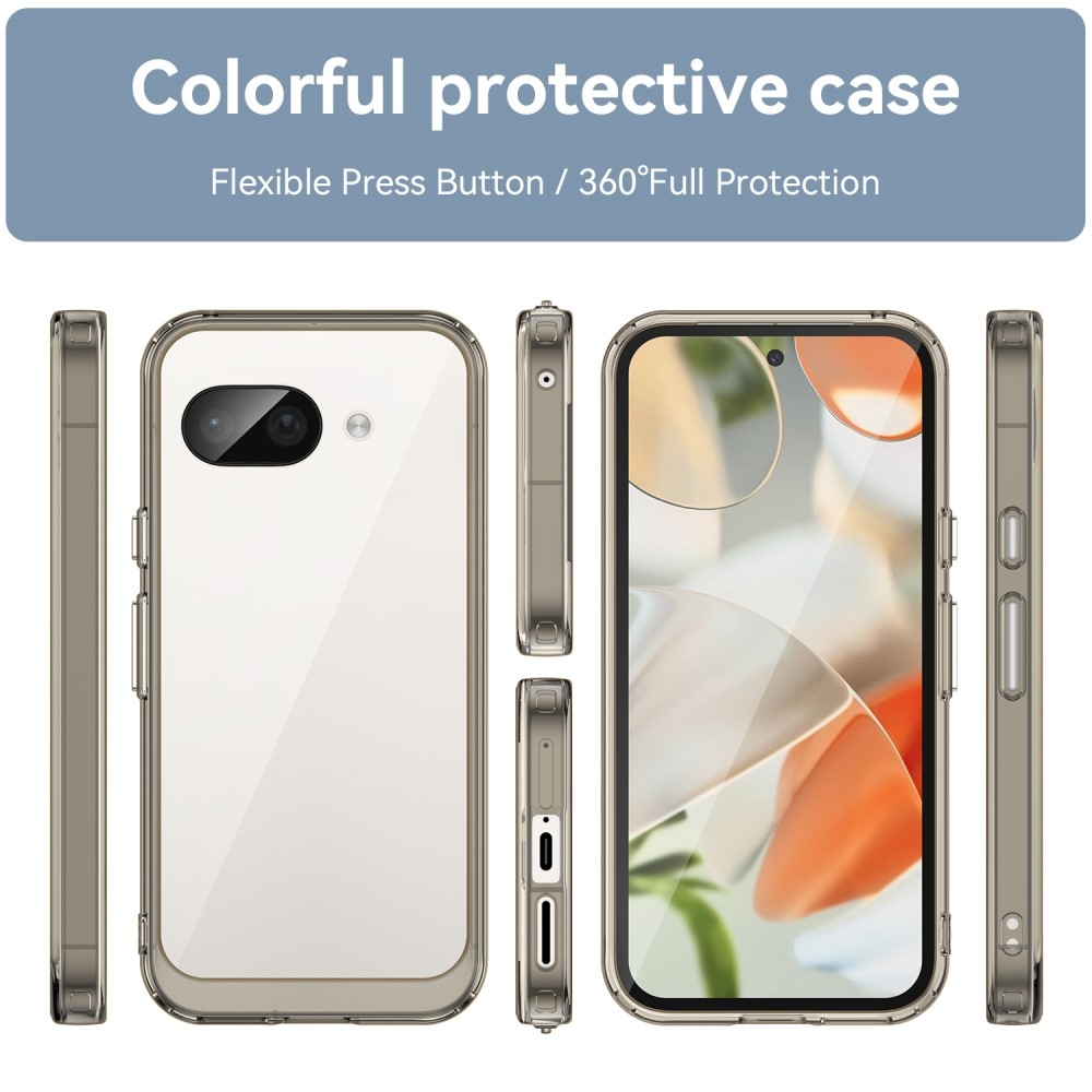 Gelový obal s pevnými zády na Google Pixel 9a - šedý