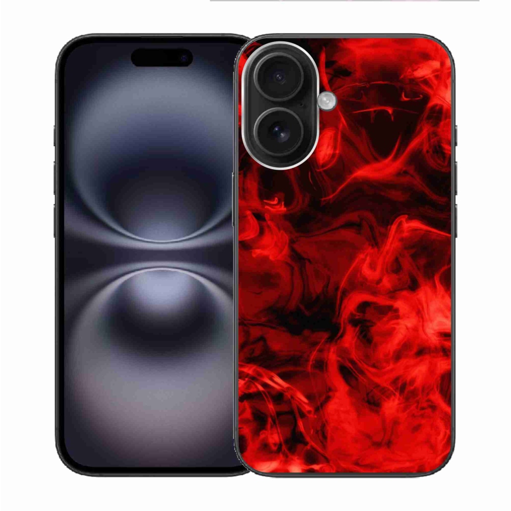 Gelový kryt mmCase na iPhone 16 - abstraktní vzor 11