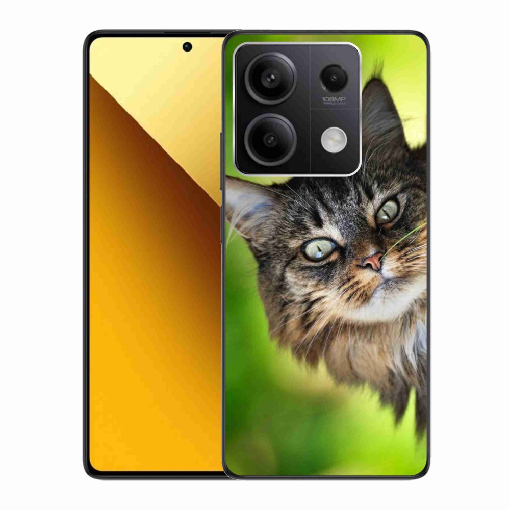 Gelový kryt mmCase na Xiaomi Redmi Note 13 5G - kočka 3
