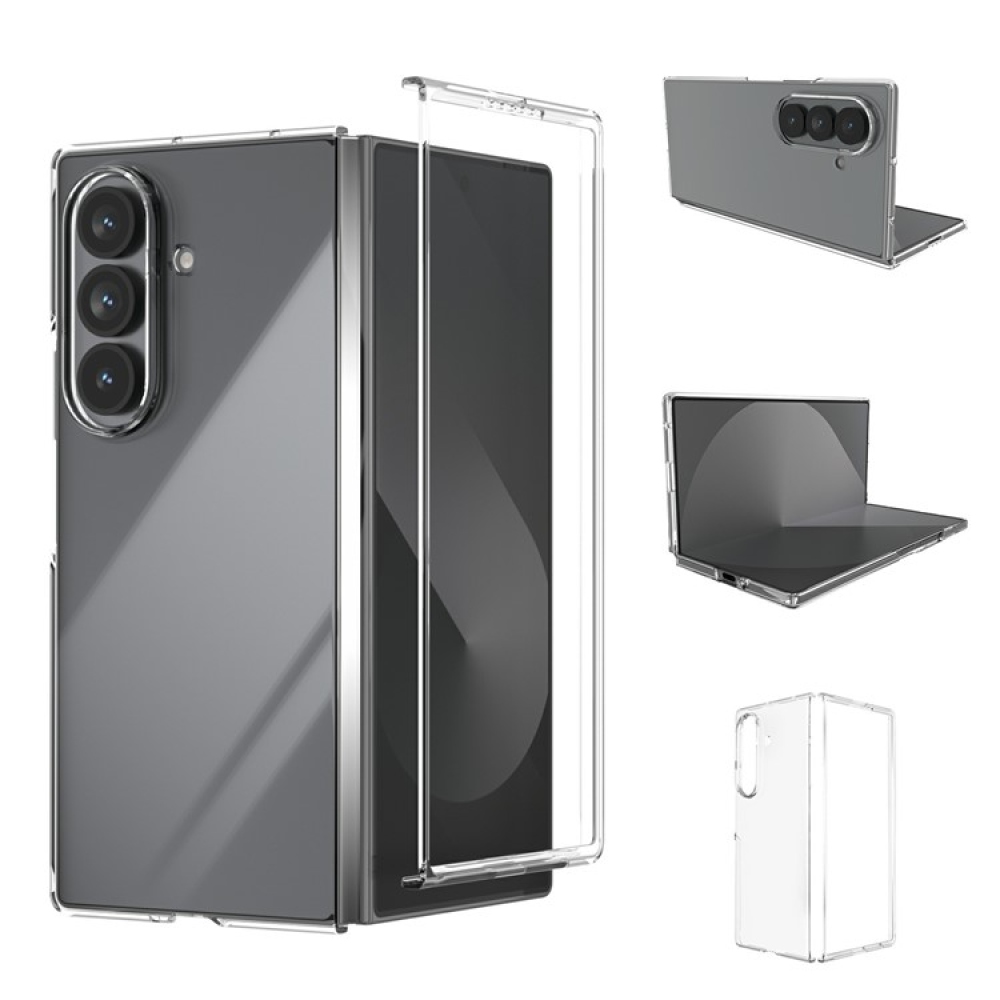 Plastový kryt na Samsung Galaxy Z Fold7 5G - průhledný