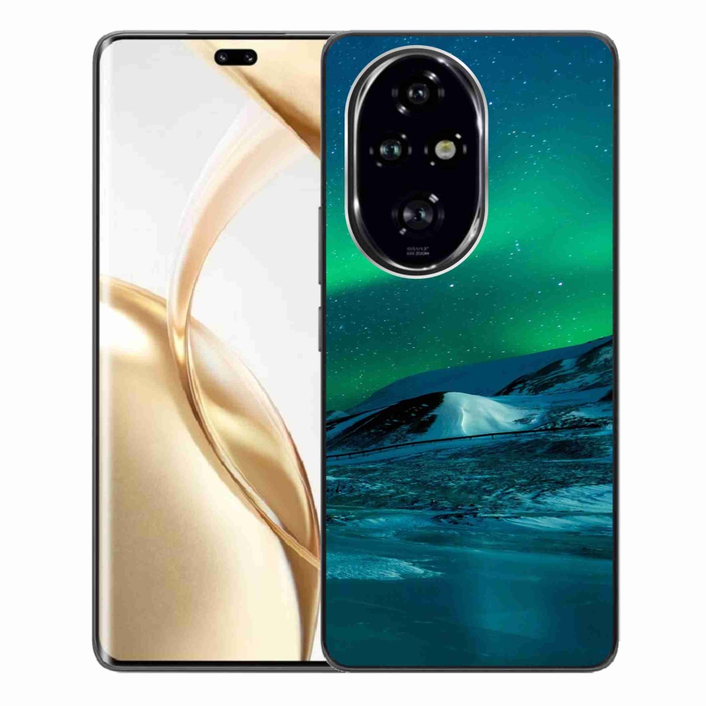 Gelový kryt mmCase na Honor 200 Pro 5G - polární záře