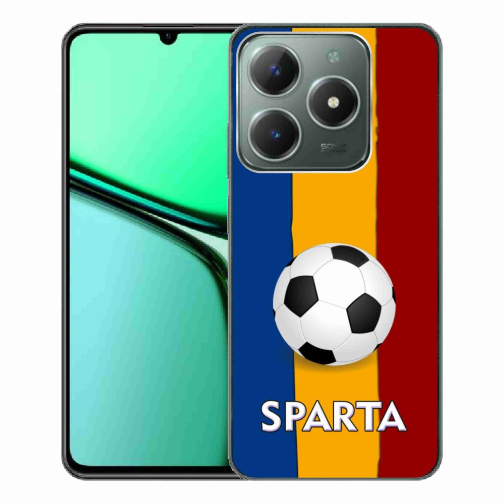 Gelový kryt mmCase na Realme C61 - fotbal 1
