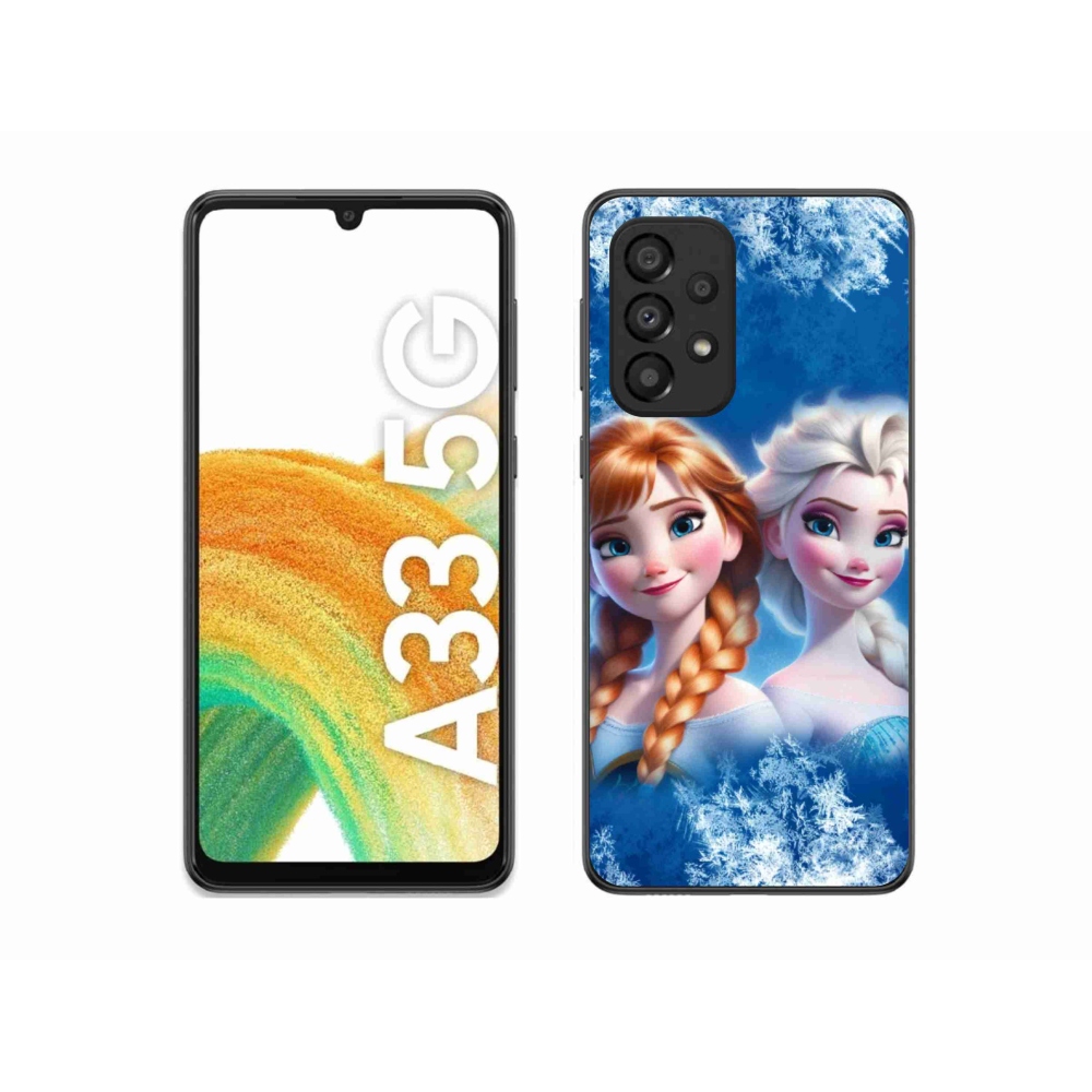 Gelový kryt mmCase na Samsung Galaxy A33 5G - ledové království 2