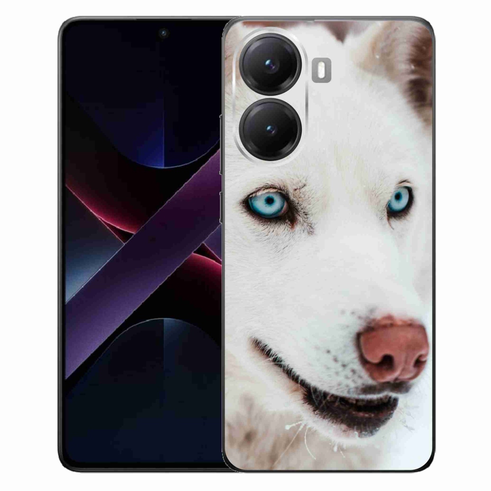 Gelový kryt mmCase na Xiaomi Poco X7 Pro 5G - psí pohled