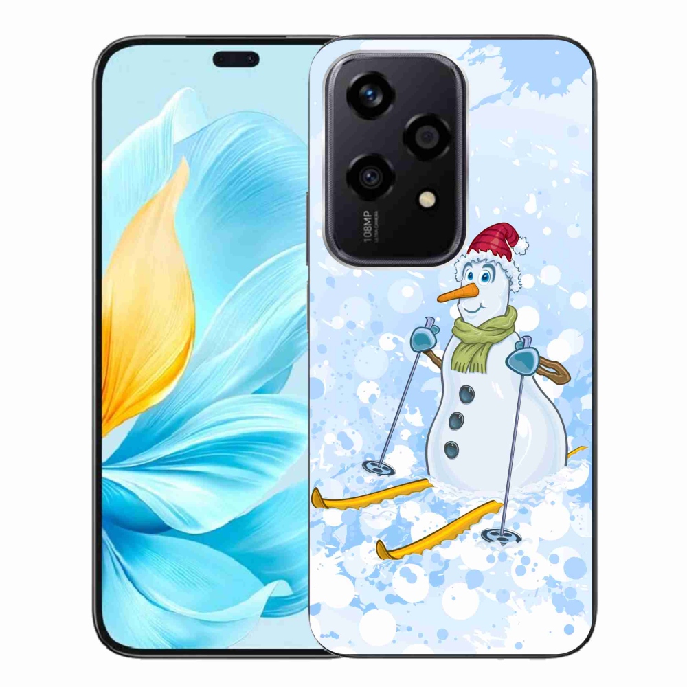 Gelový kryt mmCase na Honor 200 Lite 5G - sněhulák