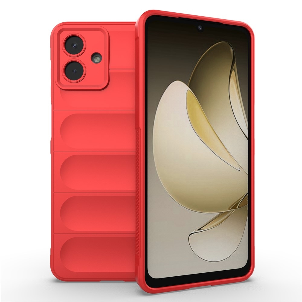 Rugg odolný gelový obal na Samsung Galaxy A07 4G - červený