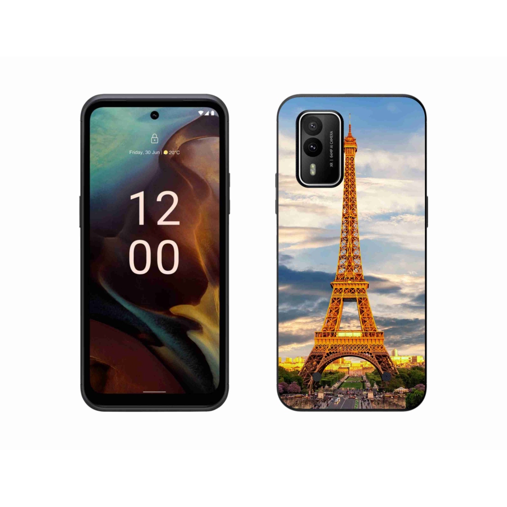 Gelový kryt mmCase na Nokia XR21 - eiffelova věž 3