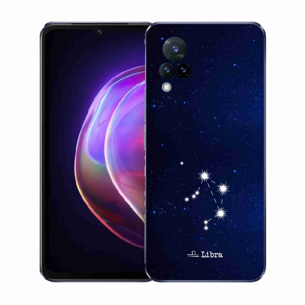 Gelový kryt mmCase na Vivo V21 4G/5G - souhvězdí Váhy