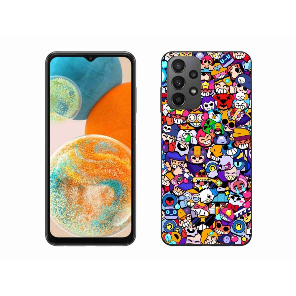 Gelový kryt mmCase na Samsung Galaxy A23 4G/5G - brawl stars 2