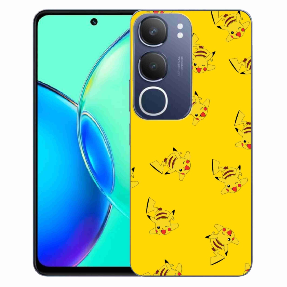 Gelový kryt mmCase na Vivo Y19s - pikachu
