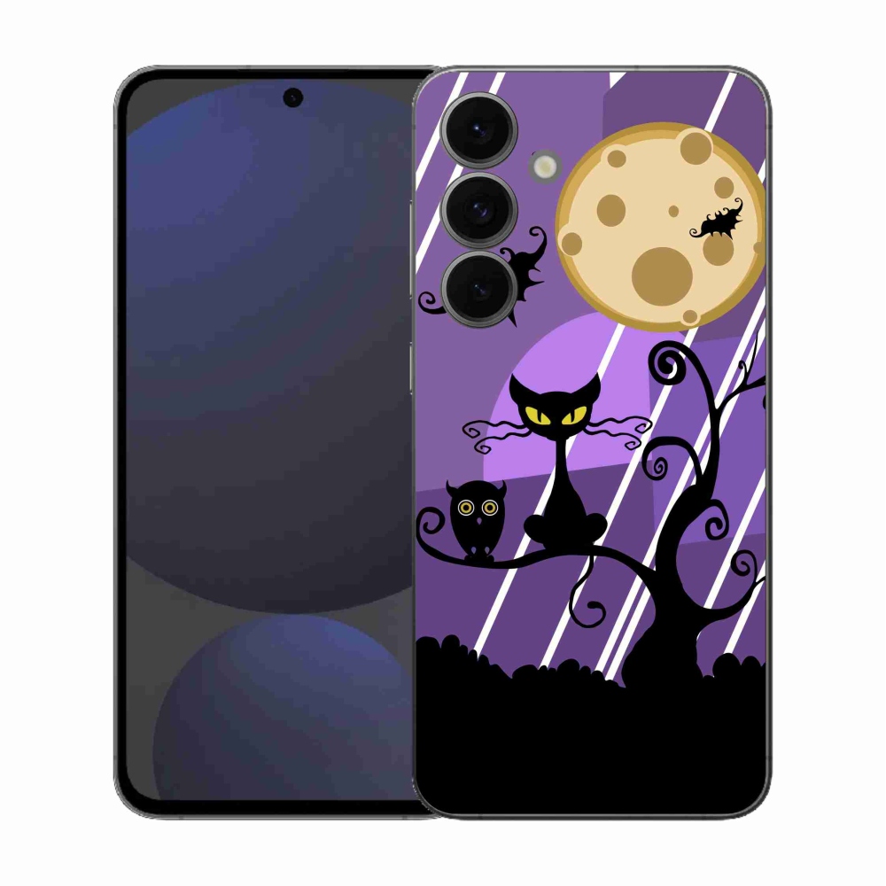 Gelový kryt mmCase na Samsung Galaxy S25 FE - halloween