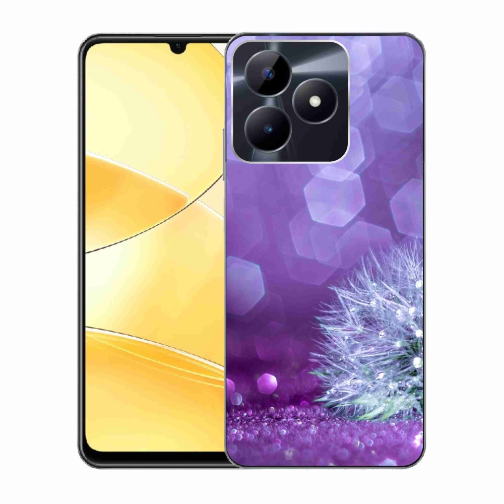 Gelový kryt mmCase na Realme C51/C53 - odkvetlá pampeliška 2