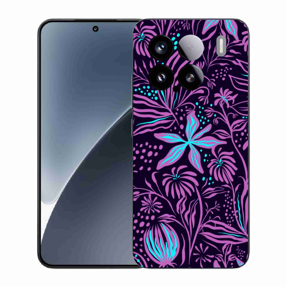 Gelový kryt mmCase na Xiaomi 15 - květiny 2