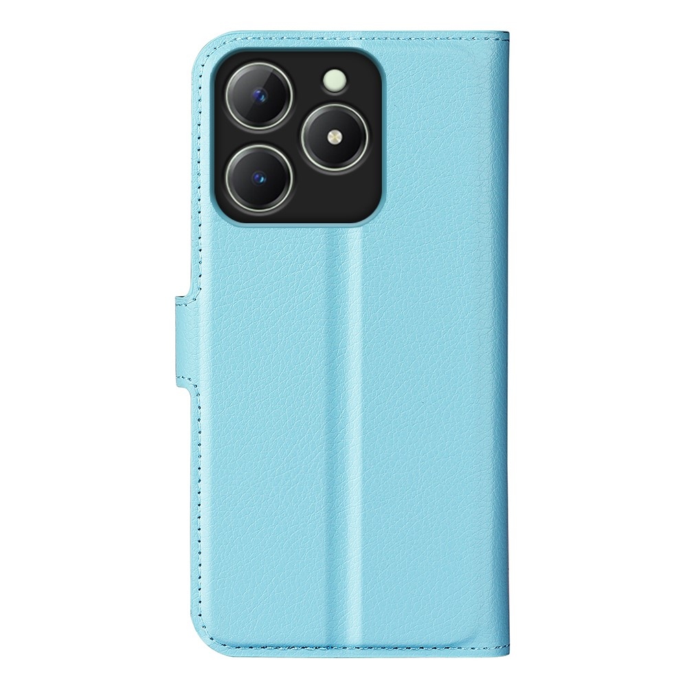 Litchi knížkové pouzdro na Realme C61/C63 - modré