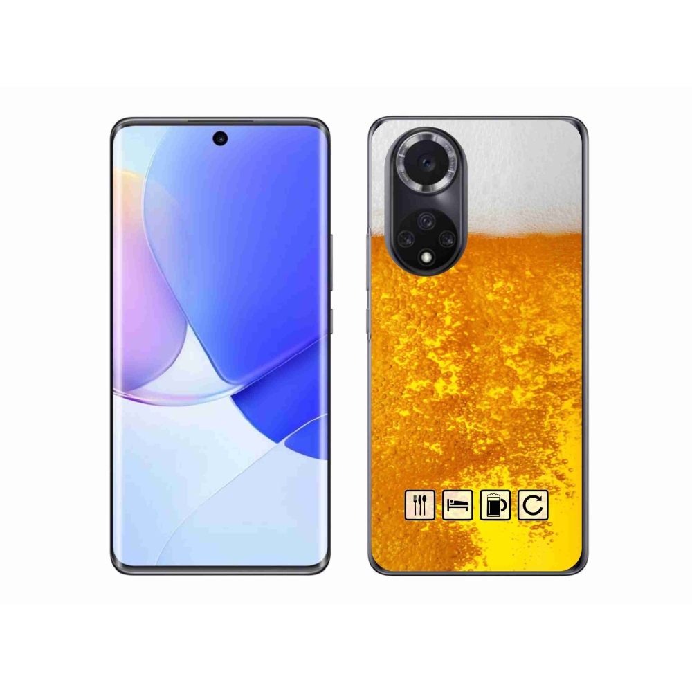 Gelový kryt mmCase na Honor 50 - pivní motiv 3