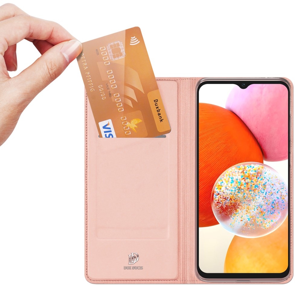 DUX knížkové pouzdro na Samsung Galaxy A15 4G/5G - růžovozlaté