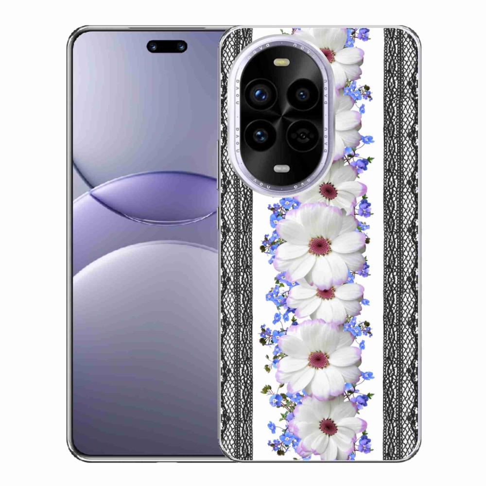 Gelový kryt mmCase na Huawei Nova 13 Pro 5G - květiny 8