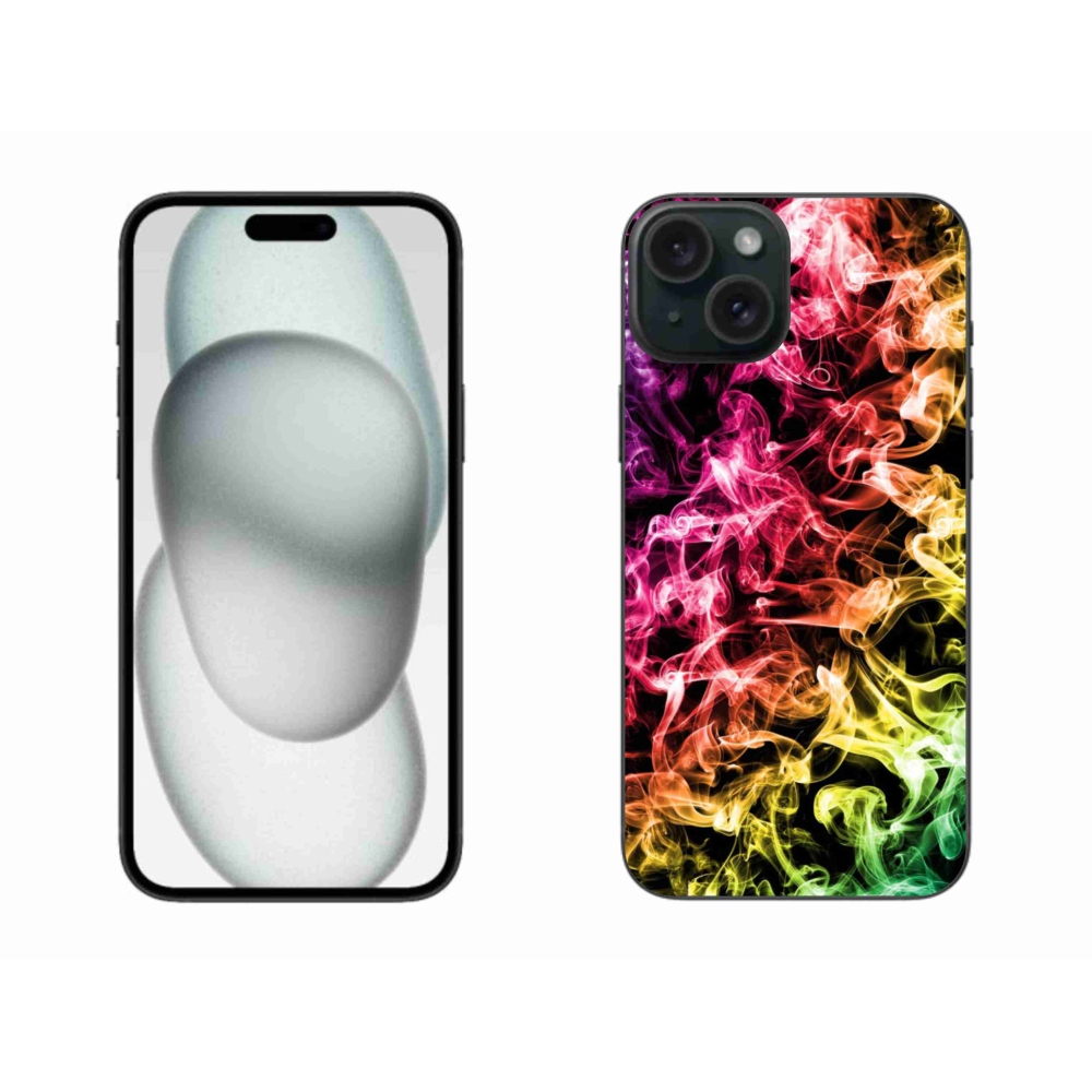 Gelový kryt mmCase na iPhone 15 Plus - abstraktní vzor 6