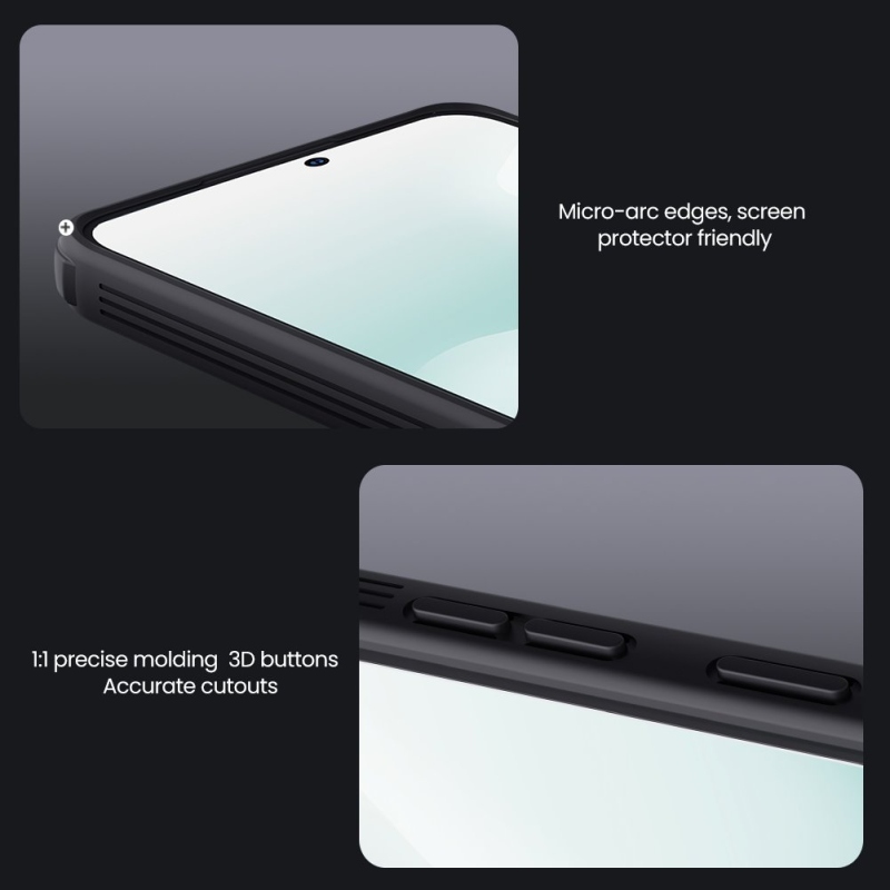 Nillkin CamShield PRO Magnetic Zadní Kryt pro Samsung Galaxy S25 FE Black