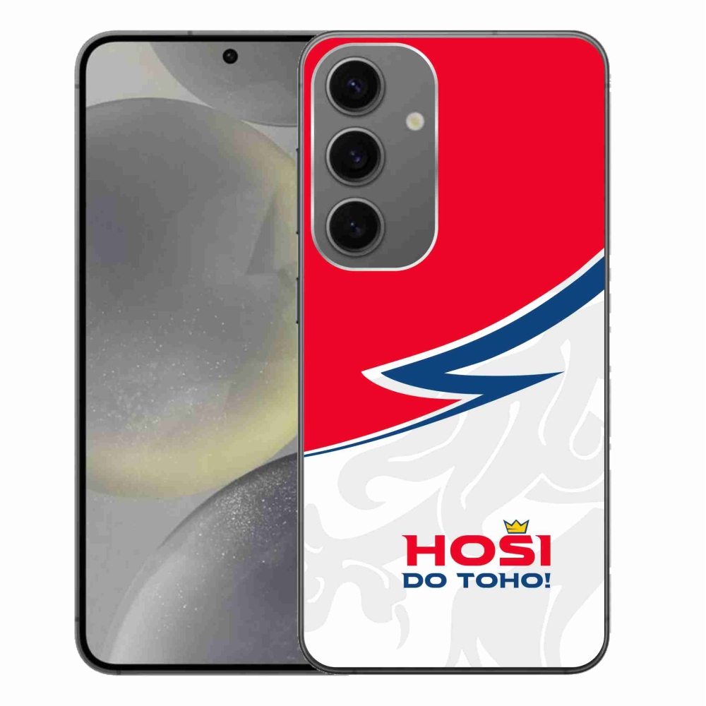 Gelový kryt mmCase na Samsung Galaxy S24+ - hoši do toho