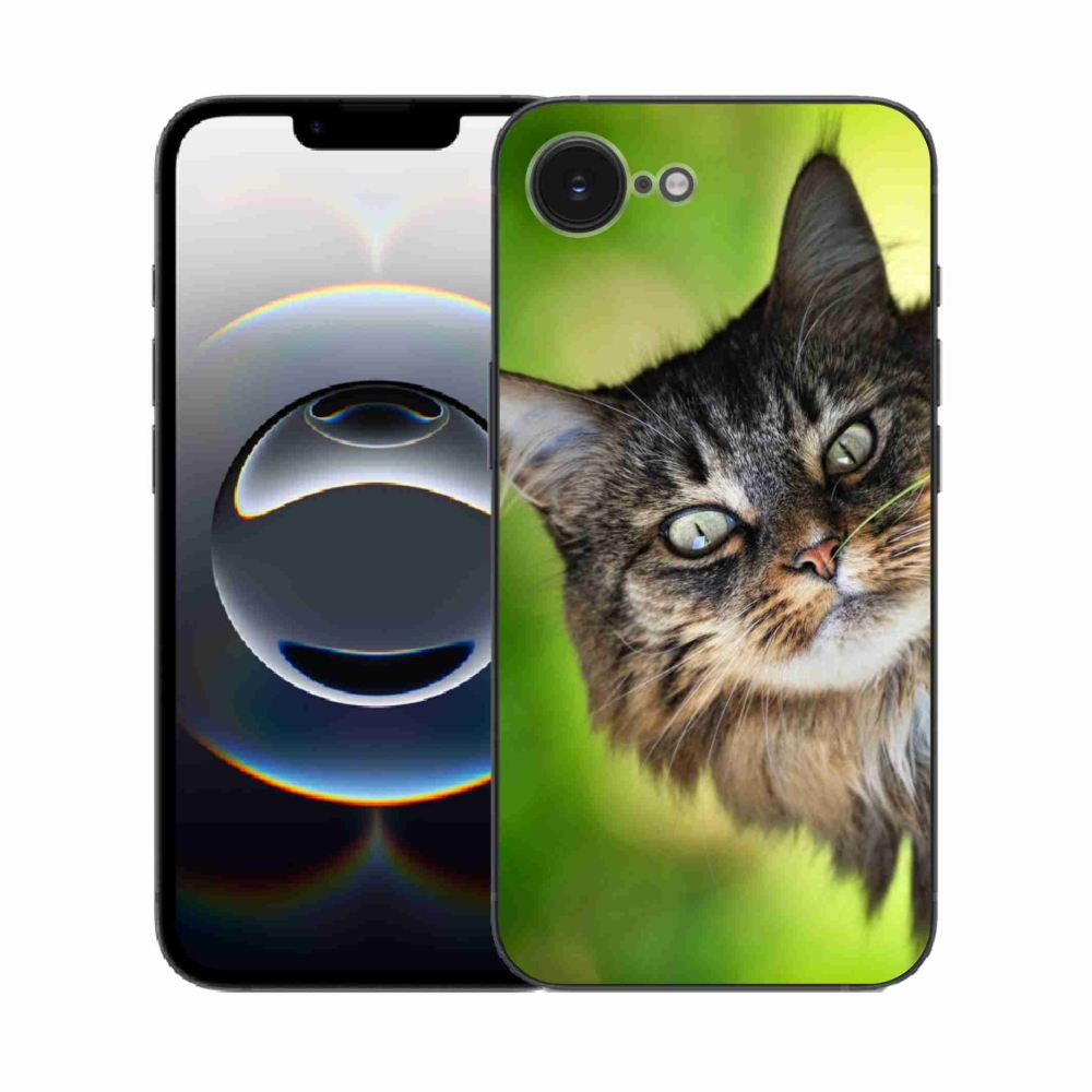 Gelový kryt mmCase na iPhone 16e - kočka 3