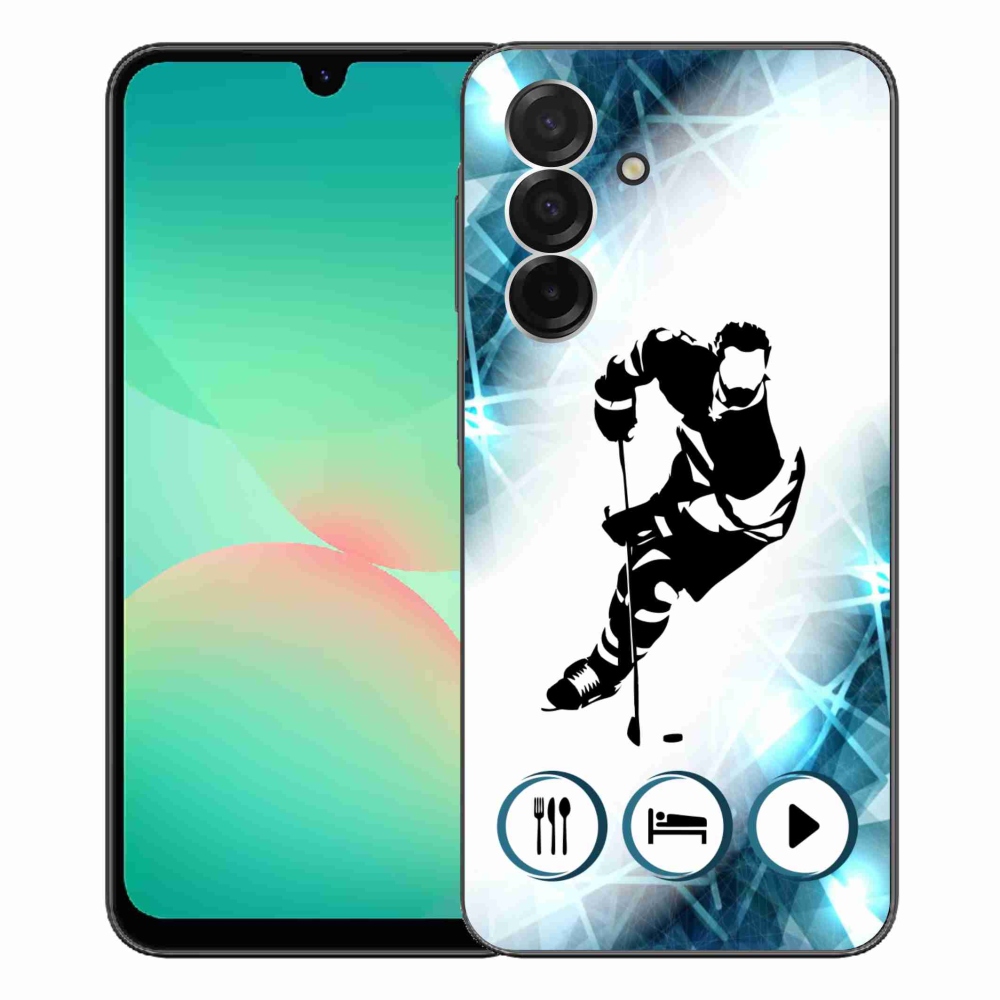 Gelový kryt mmCase na Samsung Galaxy A26 5G - hokej 1