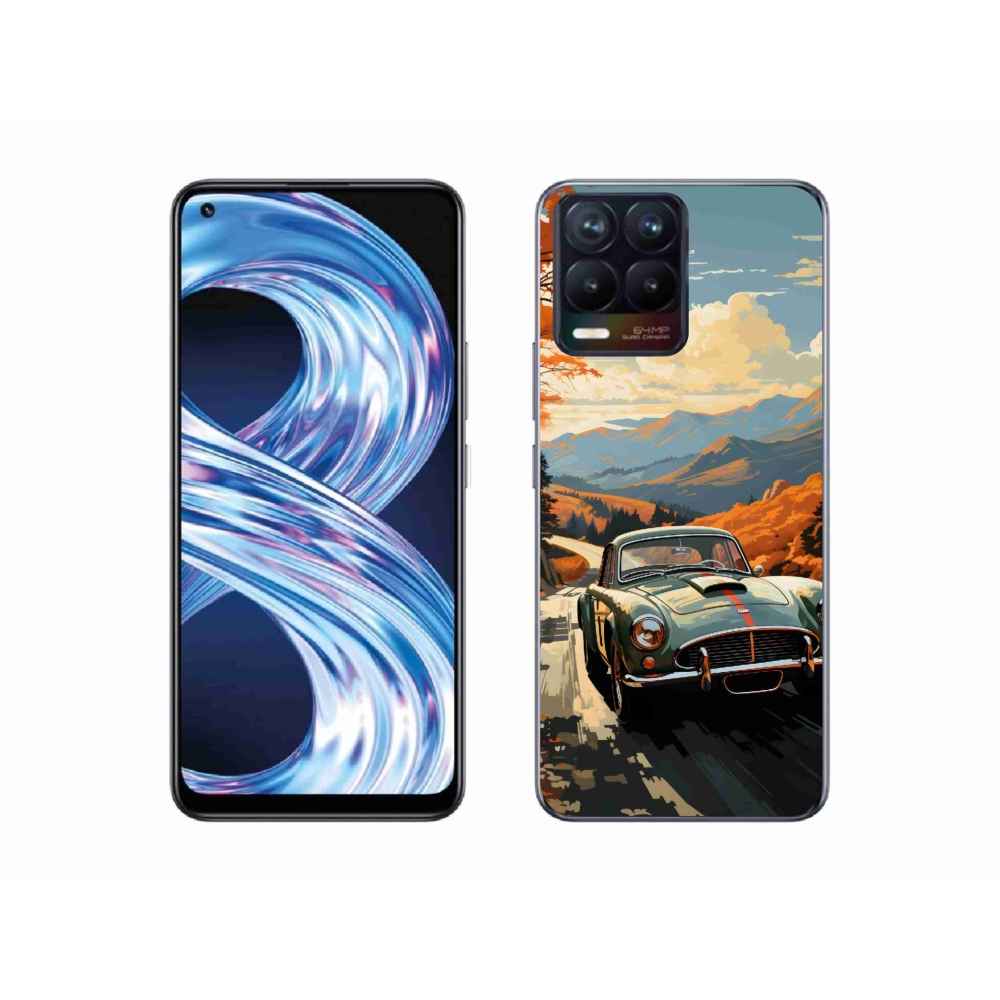 Gelový kryt mmCase na Realme 8 Pro - veterán 1
