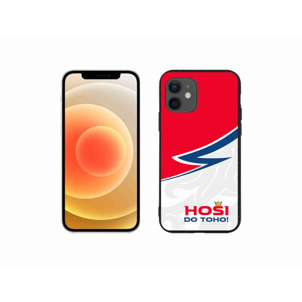 Gelový kryt mmCase na iPhone 12 mini - hoši do toho