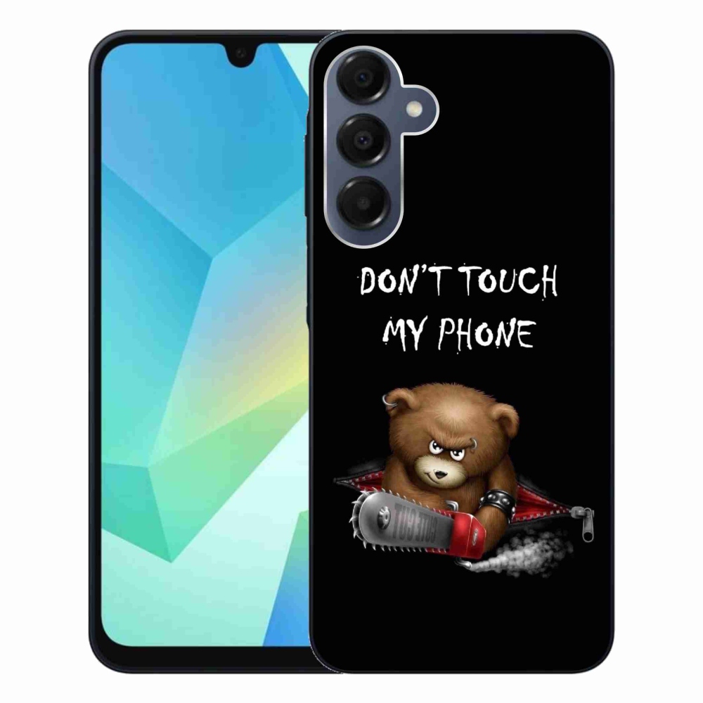 Gelový kryt mmCase na Samsung Galaxy A16 4G/5G - nesahej na telefon