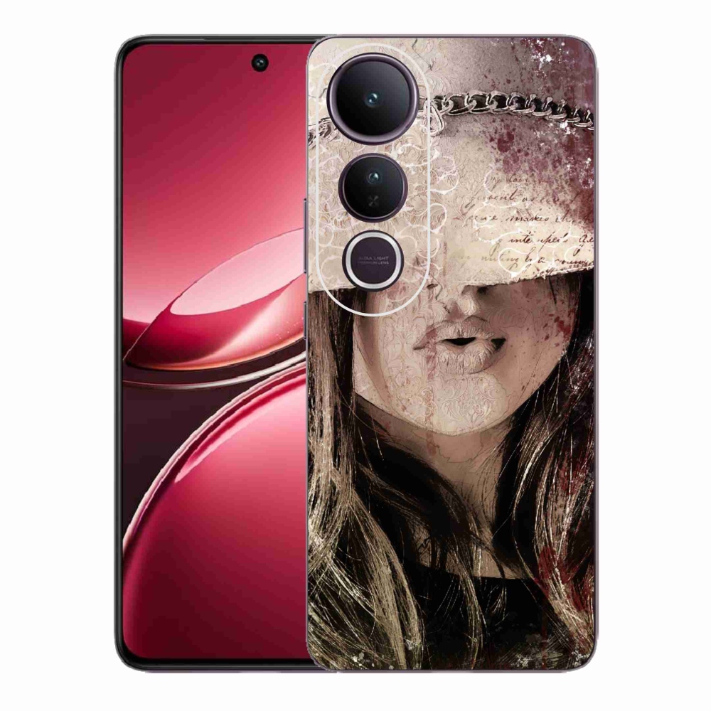 Gelový kryt mmCase na Vivo V50 Lite 4G/5G - dívka