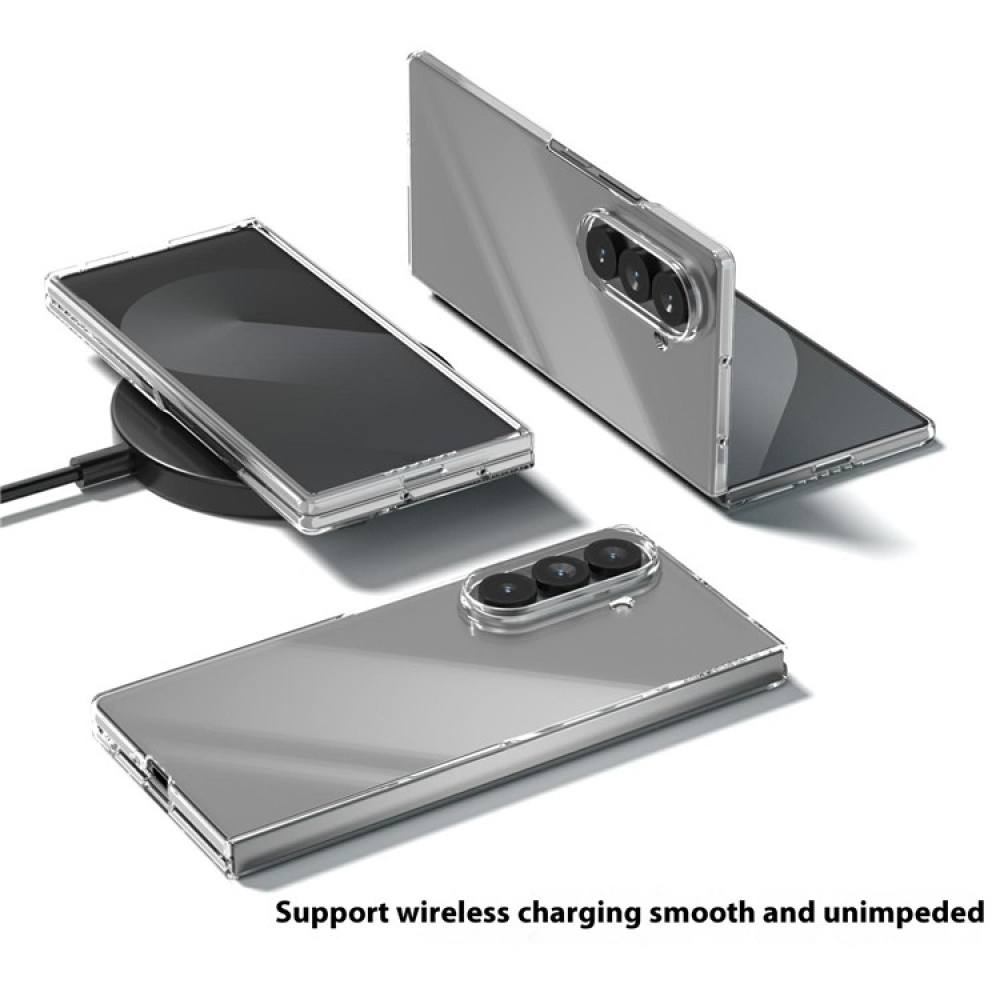 Plastový kryt na Samsung Galaxy Z Fold7 5G - průhledný