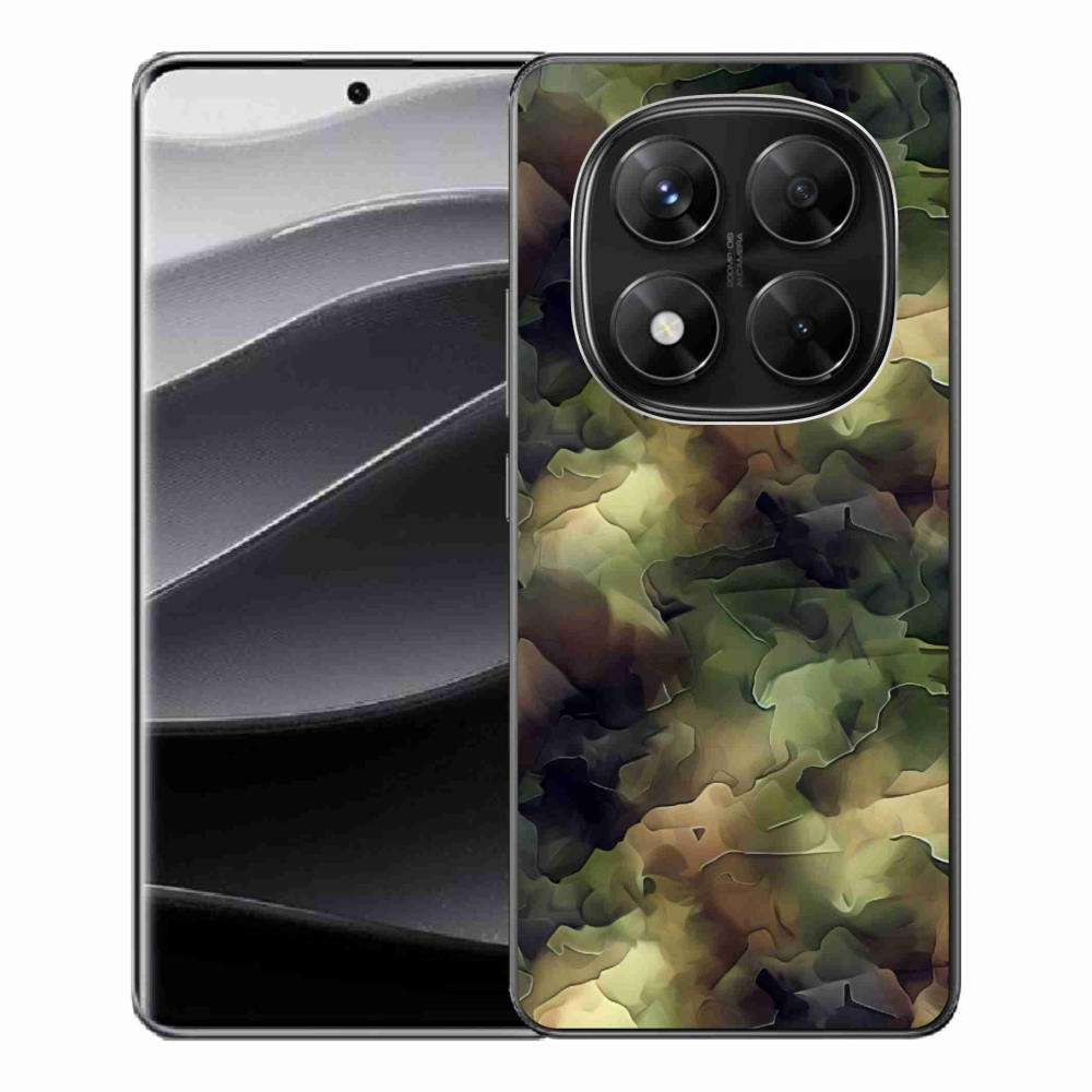 Gelový kryt mmCase na Xiaomi Redmi Note 14 Pro 5G/Poco X7 5G - maskáčový vzor 10