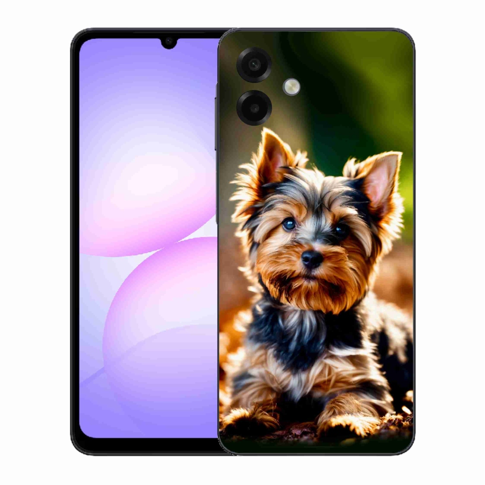 Gelový kryt mmCase na Samsung Galaxy A07 4G - jorkšír 10