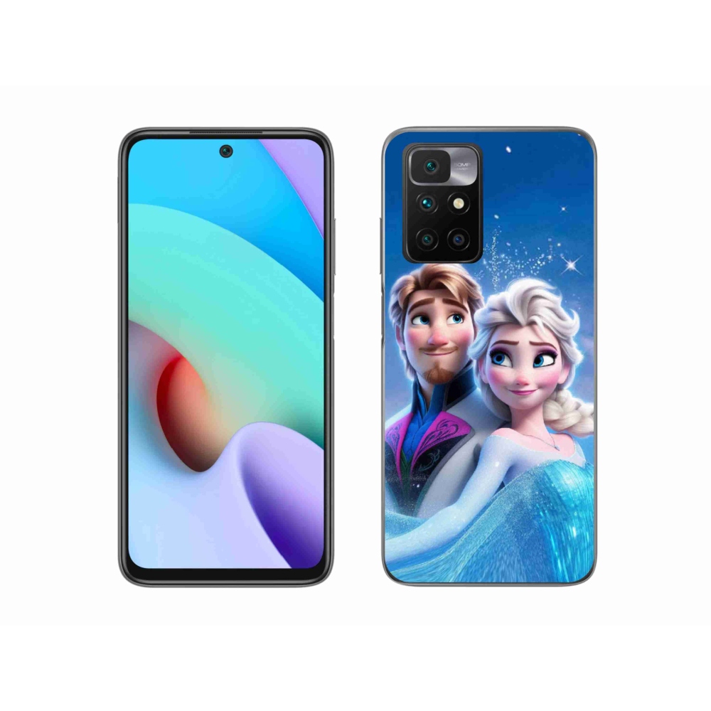 Gelový kryt mmCase na Xiaomi Redmi 10/Redmi 10 (2022) - ledové království 1