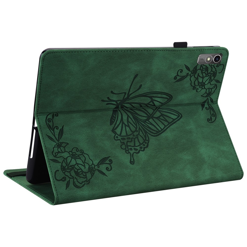 Imprint zavírací pouzdro na Lenovo Tab M10 5G - zelené